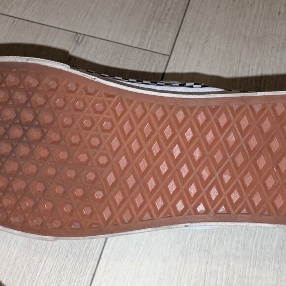 Vans light blue with checkerboard Slip On Shoes Mens 8 / Womens 9.5 - Picture 5 of 6